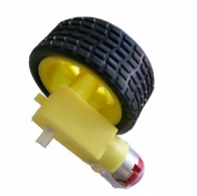 Smart Car Tire With Gear Motor