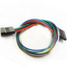 6 Pin Dual-female Jumper Wire--300mm